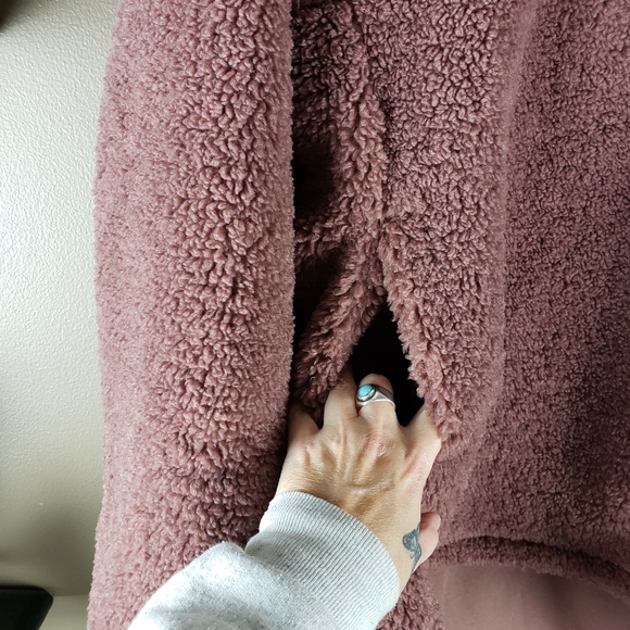 Lululemon warmth restore sherpa pullover jacket size 6 - Picture 10 of 16